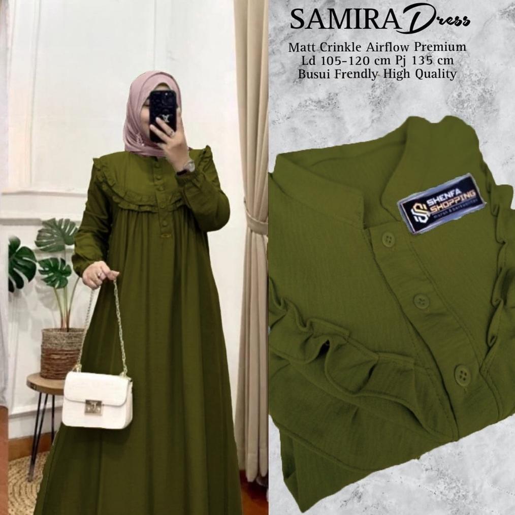 PROMO GAMIS CRINKLE AIRFLOW TERBARU / GAMIS CRINKLE JUMBO LD 120