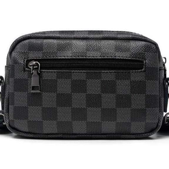 HARGA PABRIK - Leather Concept GOLDBERG MONOCHROME Tas Selempang Pria Kulit Tas Kulit Pria Tas Pria 