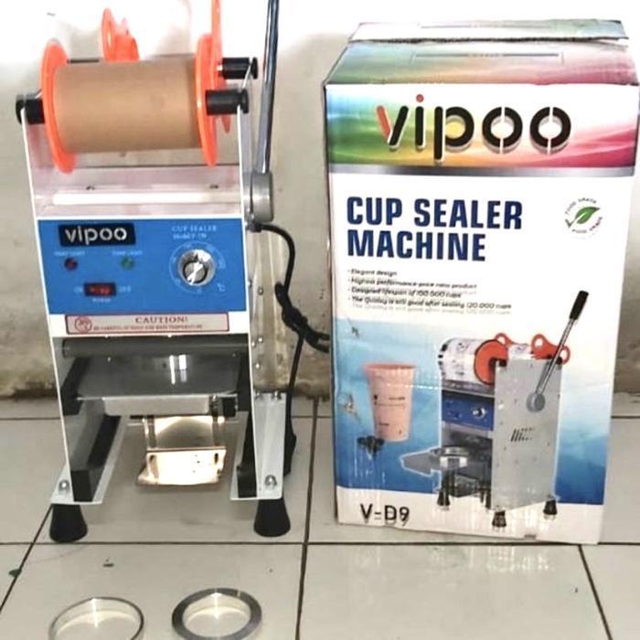 Vipoo/omocko Cup Sealer Machine V-D9 / Mesin Penyegel Gelas Minuman 22oz