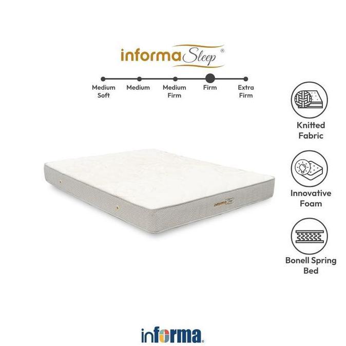 Terlaris Informa Sleep 180X200X20 Cm Austin Kasur Bonell Springbed Matras Tidur Alas Tempat Dipan Pe