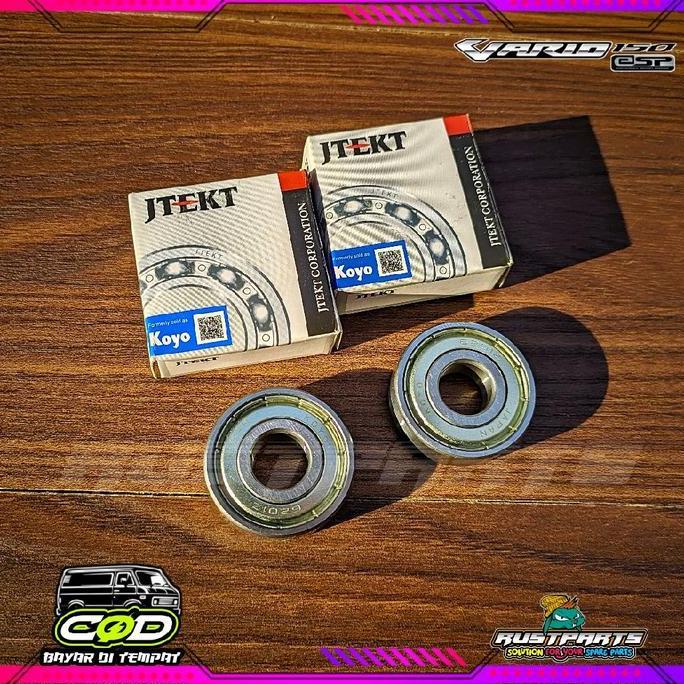 SATU SET BEARING DAN SEAL RODA DEPAN HONDA VARIO 150 VARIO 125 OLD NEW/SEAL RODA DEPAN VARIO 125 VAR