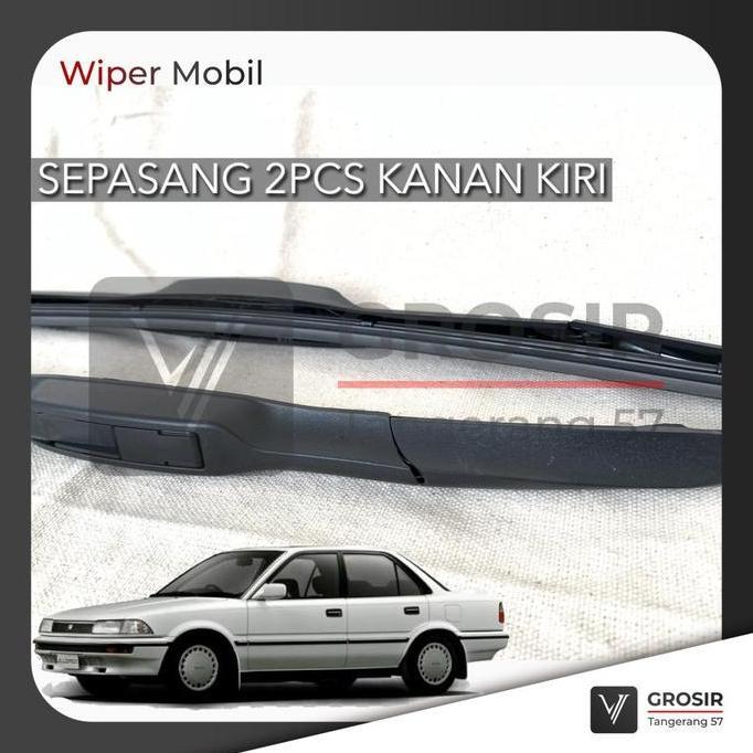WIPER DEPAN TOYOTA TWINCAM HYBRID ECO/WIPER TOYOTA TWINCAM HYBRID 2PCS HARGA SPESIAL