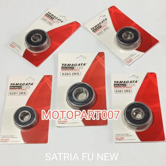 BEARING RODA DEPAN BELAKANG SUZUKI SATRIA FU NEW SATRIA FU KARBURATOR SATRIA FU FI LAHER BERING RODA