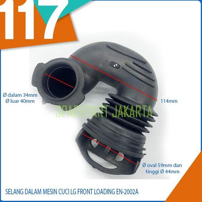 SELANG DALAM MESIN CUCI LG FRONT LOADING EN-2002A WSM-117 DISKON