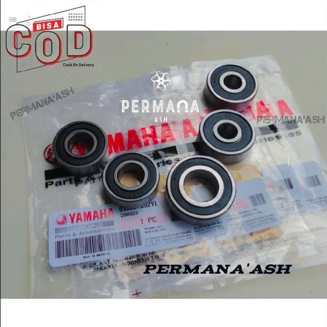BEARING RODA SET VIXION NVL/BEARING RODA DEPAN BELAKANG NAP GEAR VIXION NVL VIXION JAGUAR/BEARING LA