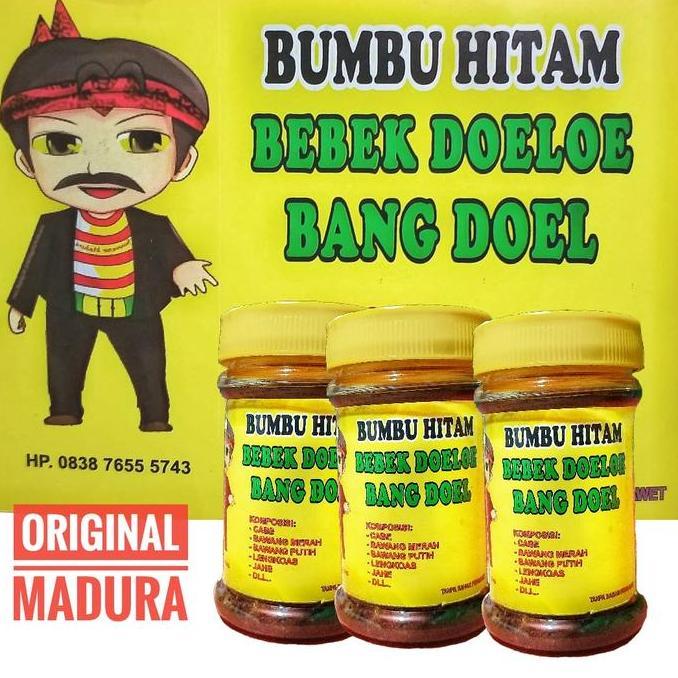 Bumbu hitam bebek madura