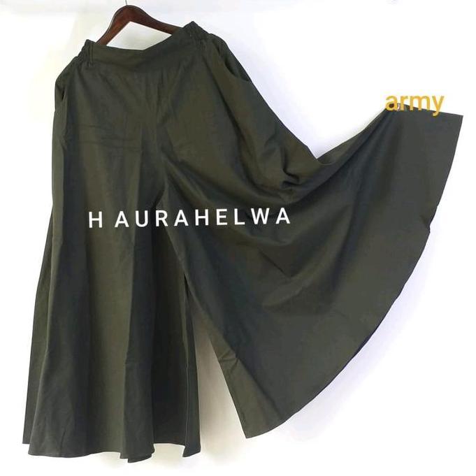 KULOT LEBAR PAYUNG KULOT PALLAZO HAURAHELWA