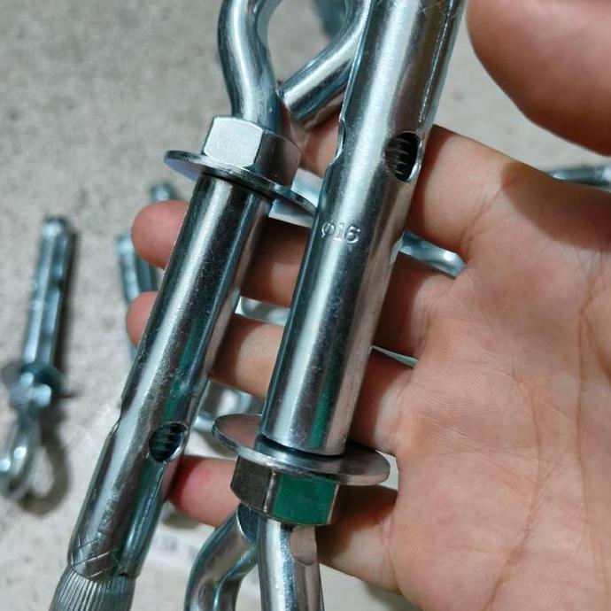 Eye Dynabolt M16 X 100 Mm Bdm Galvanis / Eye Anchor Bolt M16 X 100Mm / Eye Bolt M16X100 / Eye Anchor