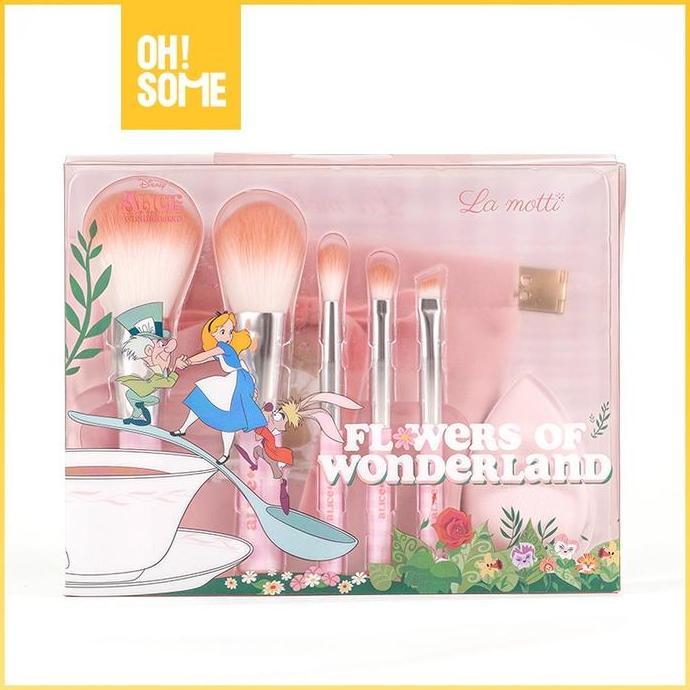 OHSOME-Disney's Alice In Wonderland  -La motti makeup brushes set