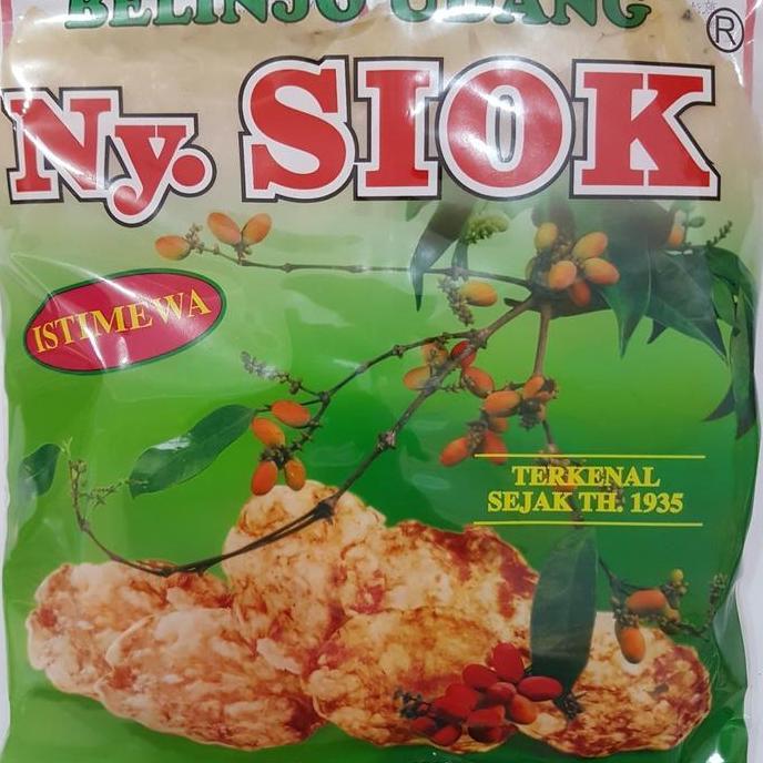 Emping Belinjo Udang Ny. Siok Istimewa 200Gr