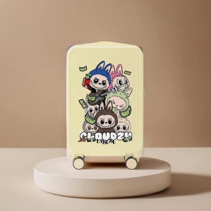 RUIYING666 Koper.clubA004 Koper kartun lucu, koper bermotif, koper karakter pikacu,kuromi,cinnamorol