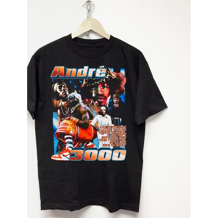 COD ANDRE 3000 T-SHIRT makalumang rap tee outkast jay z kanye drake Travis Scott astroworld tour con