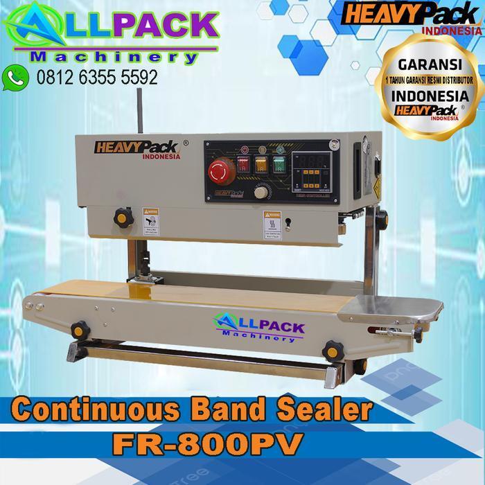 FR-800PV Mesin sealer kemasan plastik continuous band sealer FR-800