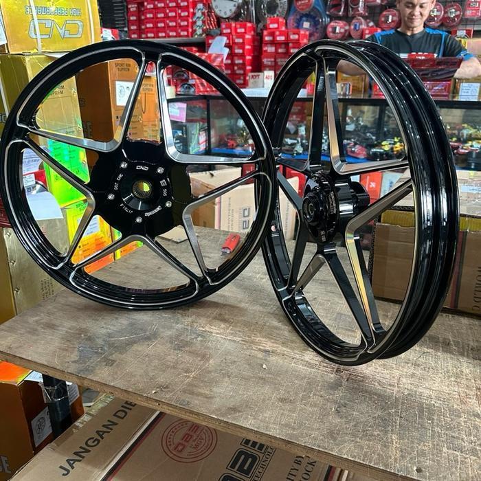 Velg Pelek Bintang Ring 17 Delkevic X1 V2 Motor Mio Sporty Mio Soul Mio J Beat Scoopy Vario 125 Vari