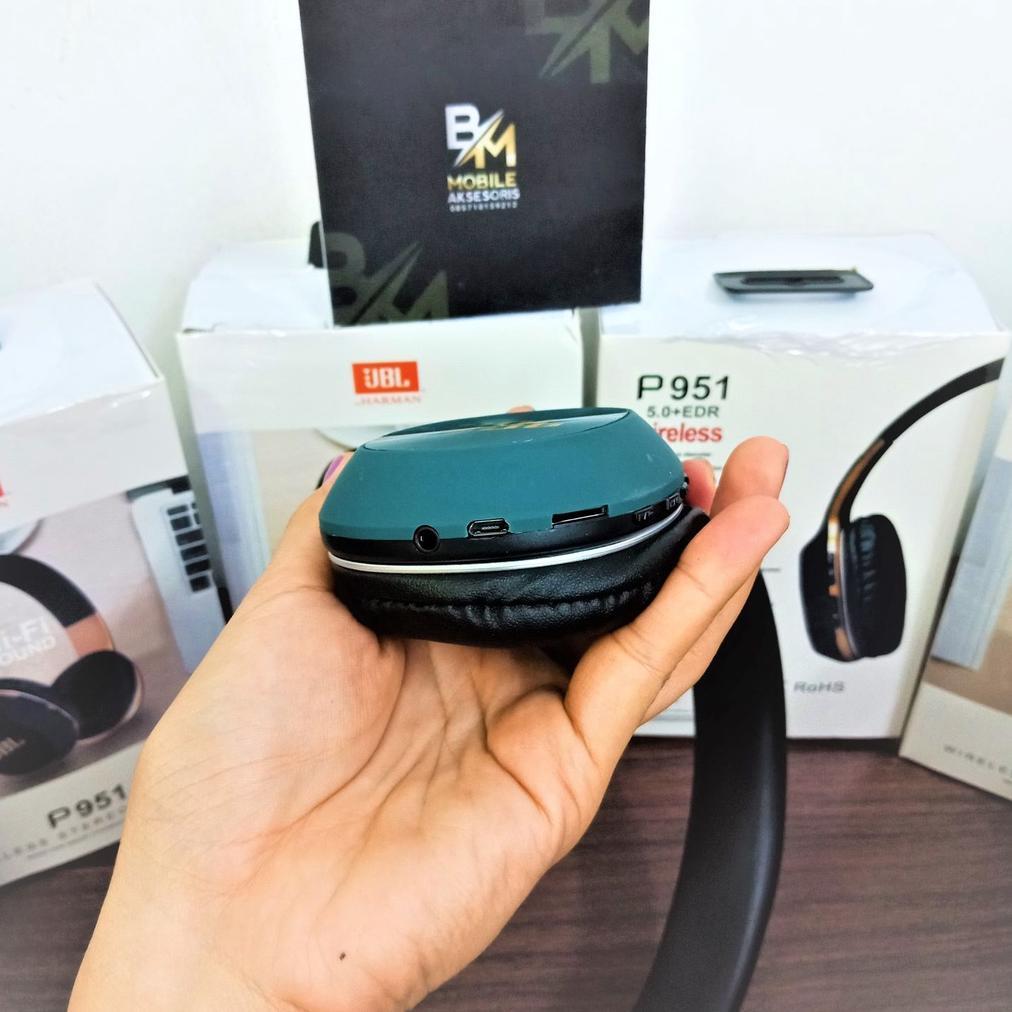 New Headphone Bluetooth P951Bt Superbass Headphone Bando Super Bass P951Bt