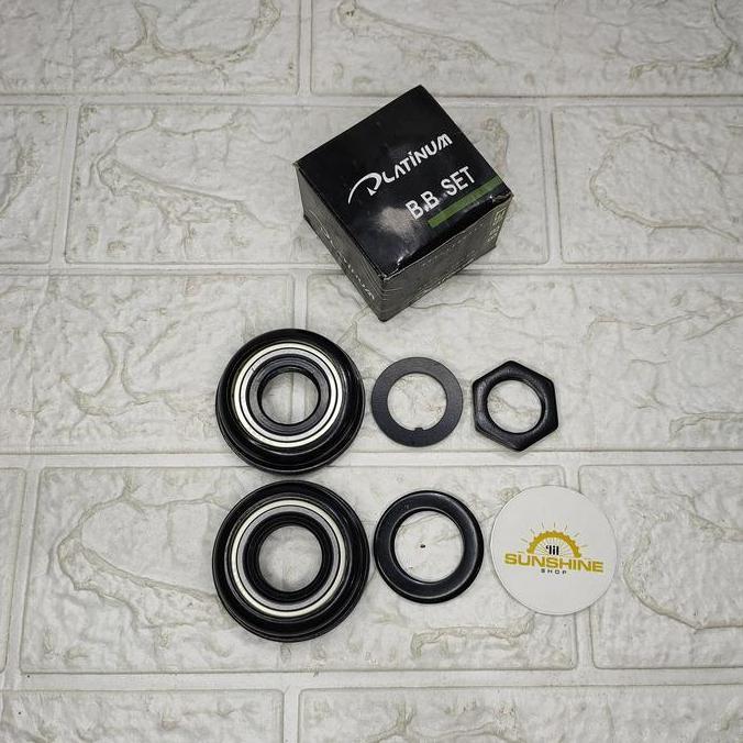 BB Set Kom Gear Tengah BEARING Mangkoan Crank Sepeda BMX 20 PLATINUM