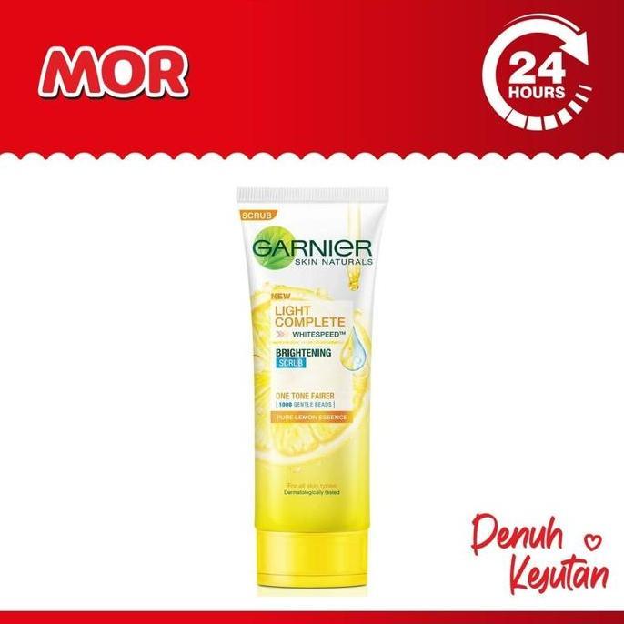 GARNIER Light Complete Brightening Scrub Wash 100 ml