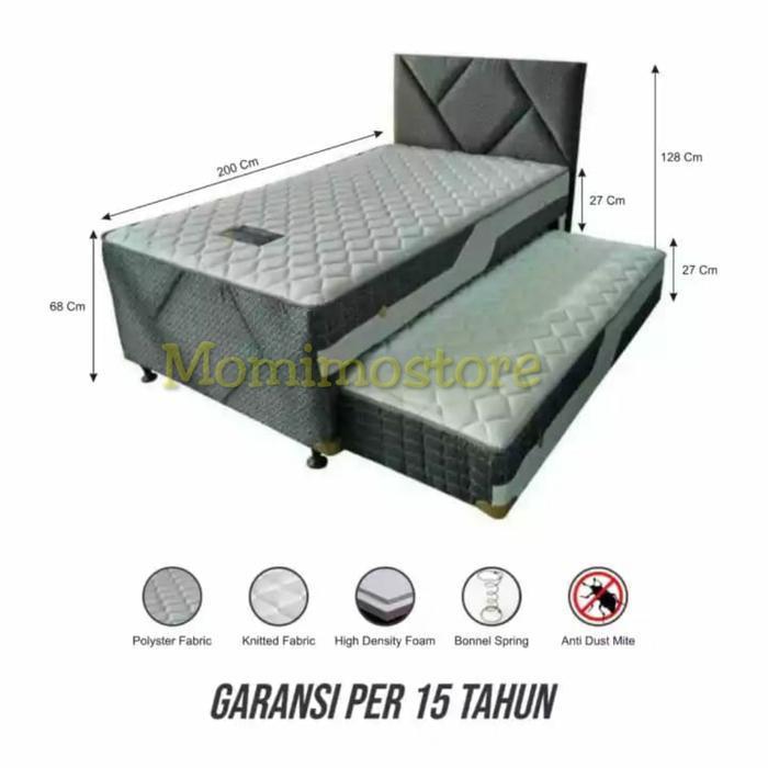 KASUR SPRINGBED 2 in 1 OLYMPIC FULLSET