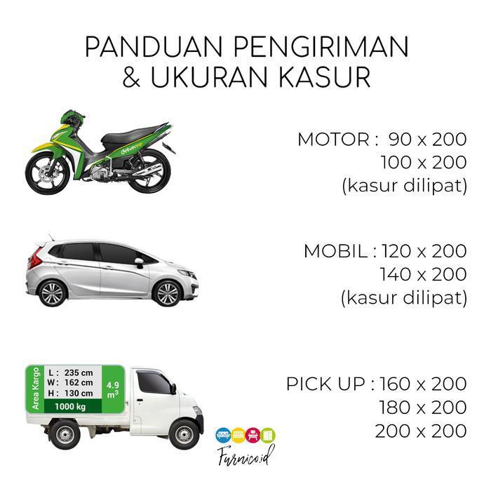 Kasur Busa ROYAL FOAM GRAND tampilan SPRINGBED 90 120 160 180 200