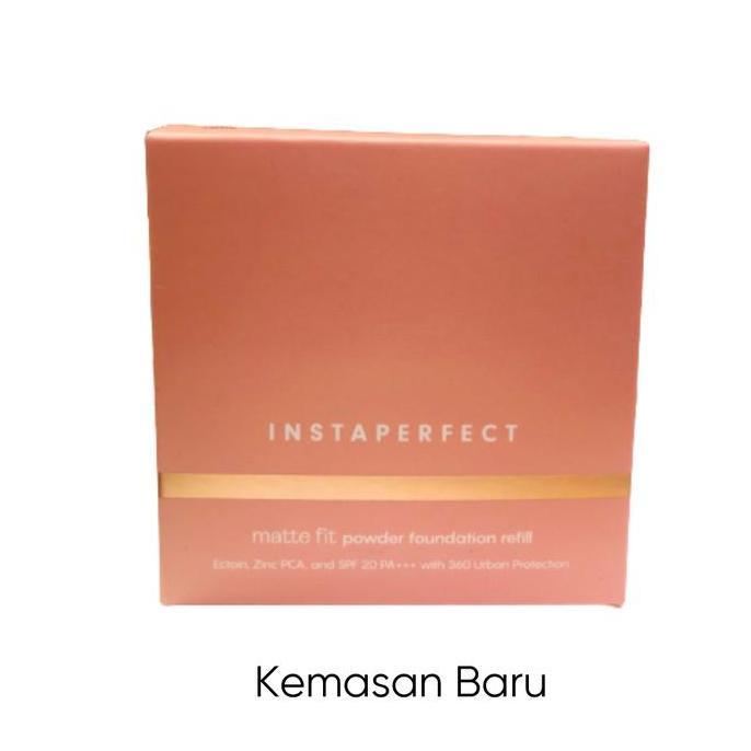 GRATIS ONGKIR - Wardah Refill Instaperfect MATTE FIT Powder Foundation 13 g | Bedak