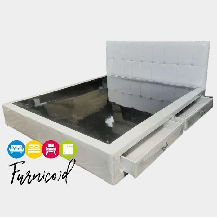 divan LACI sandaran ranjang set 180x200 KING SIZE oscar