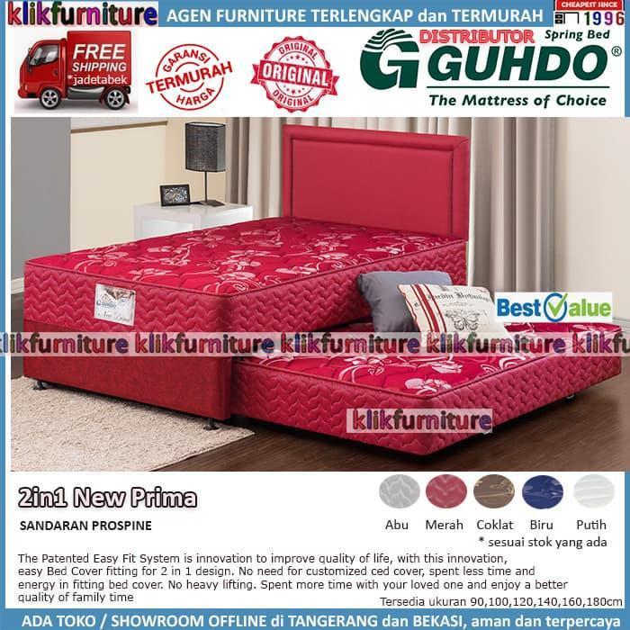 2in1 Guhdo New Prima Prospine (set 120x200) Springbed Sorong