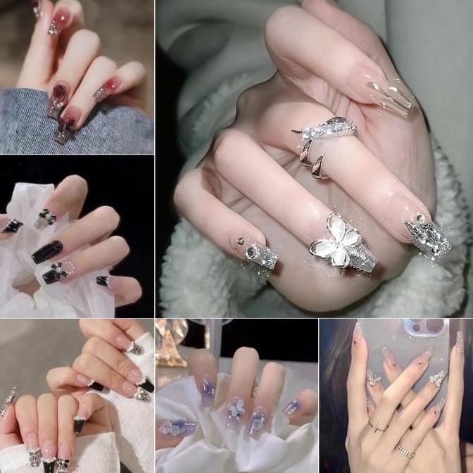 3D-Z434   24PCS/BOX 3D KUKU PALSU GROSIR KUKU NAIL ALAT PERAWATAN KUKU PERAWATAN KECANTIKAN KUKU KAK