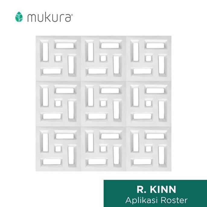 Roster Keramik Minimalis Anti Tampias Mukura Motif Kinn