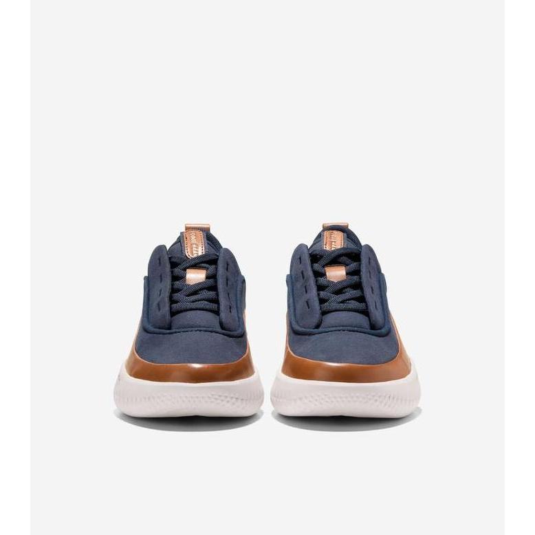 Cole Haan Men Generation Zerogrand Ii Prql - Sepatu Pria (Navy)