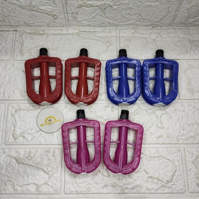 Pedal As Besar Sepeda Anak 12 16 18 MICHEL 9/16 PVC Untuk Crank Gir Tengah As BB Kotak Dan As BB Bul