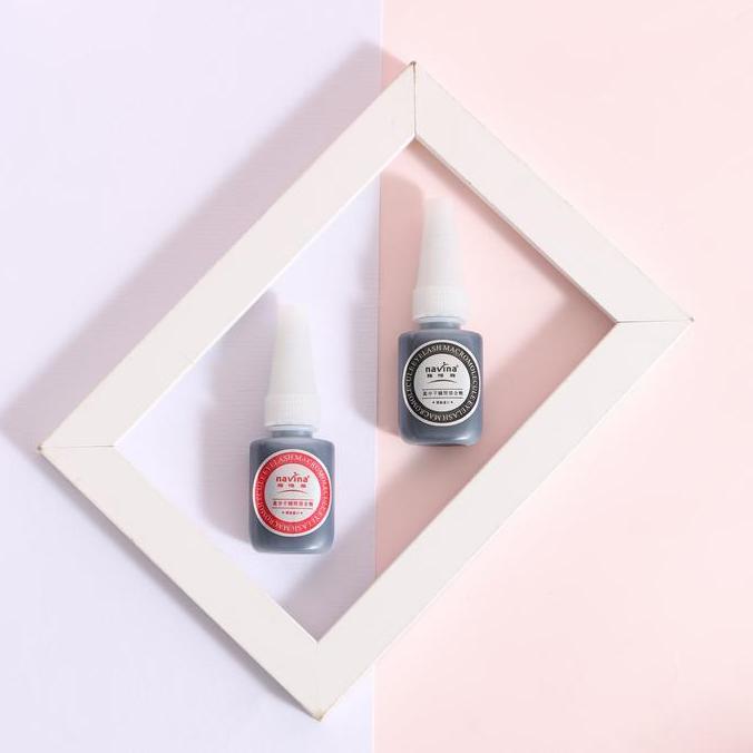DEAL TERBAIK - Navina Blue Red Glue Eyelash Extension  15ml
