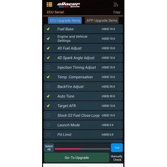 Ecu Aracer Mini X Vario 150 Open Fitur