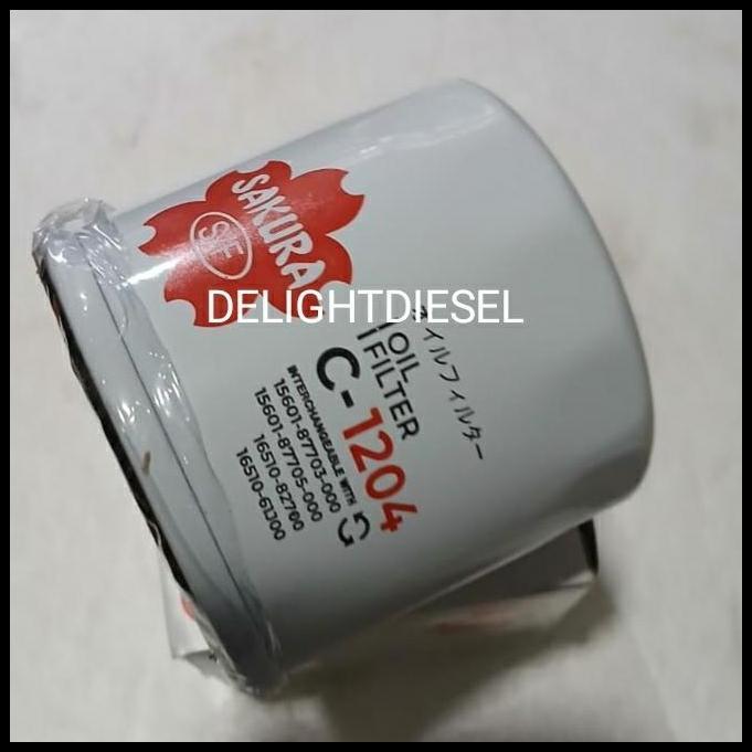TERBARU C1204 FILTER OLI MERK SAKURA 
