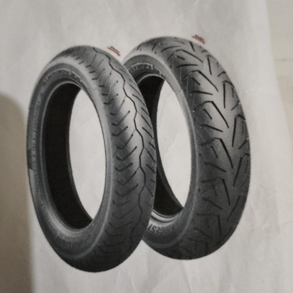 PAKETAN BAN LUAR BATTLAX BRIDGESTONE BATTLECRUISE H 50 BAN HARLEY RG ROADGLIDE UKURAN 130/60-16 DAN 