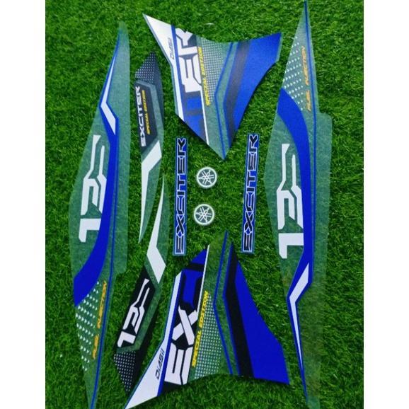 STRIG JUPITER MX NEW 135 TRANSPARAN CUSTOM EXCITER STICKER JUPITER MX NEW 135 TRANSPARAN