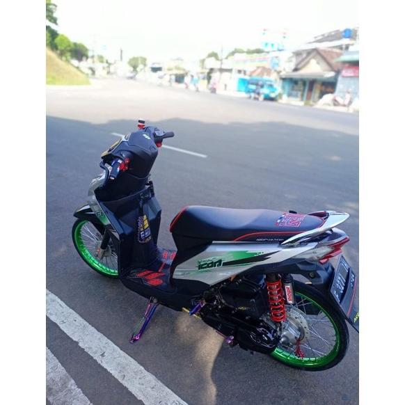 Strig Beat Fi Transparan Custom Icon Sport / Sticker beat fi transparan