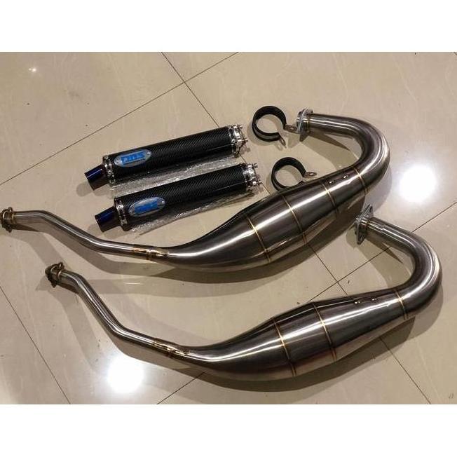 Terbaik Knalpot Dbs Cobra Ninja R Rr JSaw Orinal Thailand Full Set Carbon 100% Ori