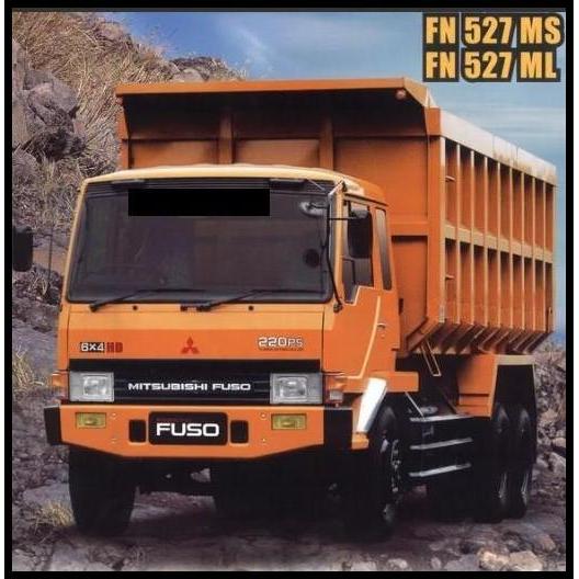 TERBARU EMBLEM LOGO PS220 FUSO MITSUBISHI ORIGINAL ASLI KTB FUSO 100% GENUINE PARTS