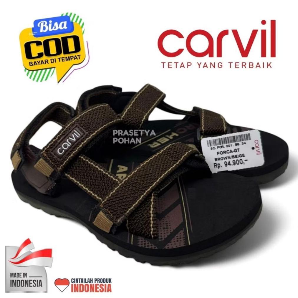 BEST SELLER SANDAL GUNUNG ANAK CARVIL ORIGINAL DAN AWET - SANDAL CARVIL GUNUNG ANAK