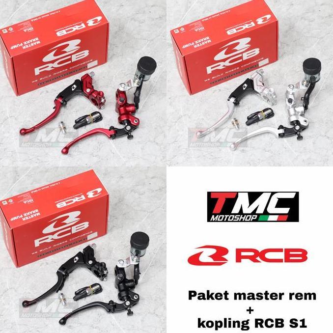 Paket Master rem dan kopling RCB S1 CBR150 R15 GSX150 R25 Ninja250