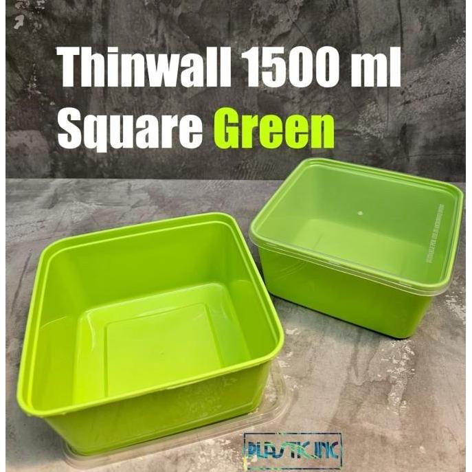 Thinwall 1500 ml Warna/Box Kotak Plastik/Kotak Plastik/Thinwall 1500ml