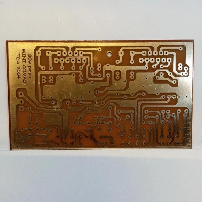 KOQOZIE pcb power amplifier aktif speaker tda 2004 stereo