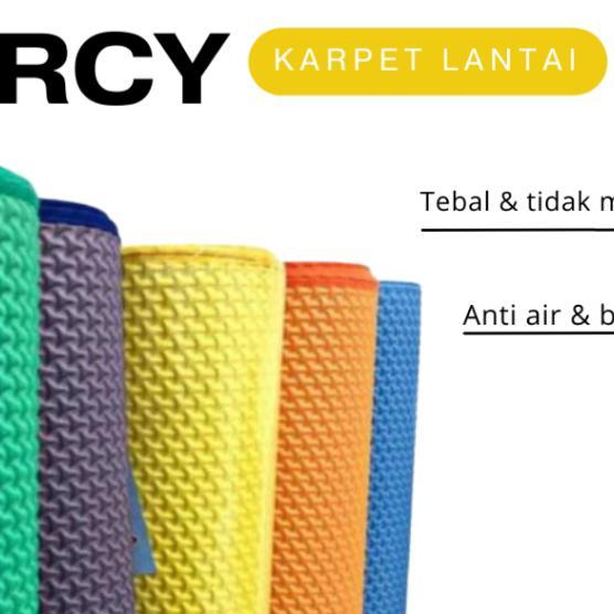 Karpet Lantai / Karpet Bentol / Karpet Spons Mercy / Tikar Spons Murah / Karpet Polos Murah