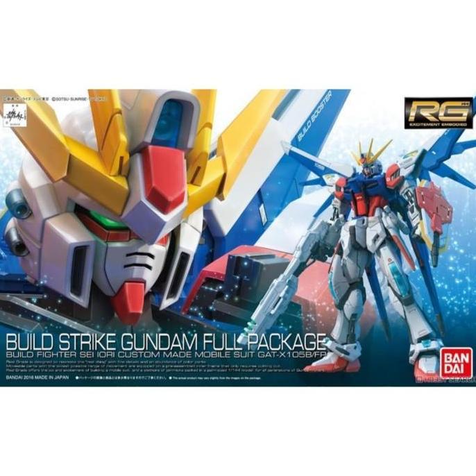 Bandai RG 1/144 Real grade Build Strike Gundam Full Package