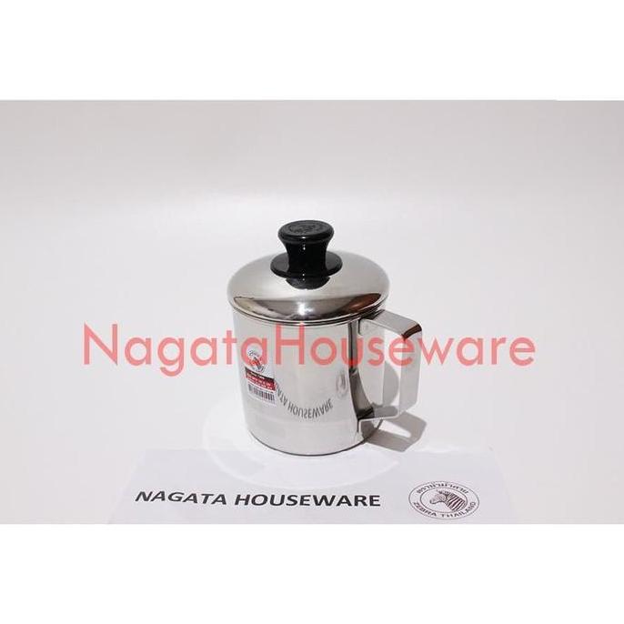 Gelas Mug Stainless / Mug Zebra / Mug Stenlis SUS304 Mug with Lid Zebra 110109 ZEBRA