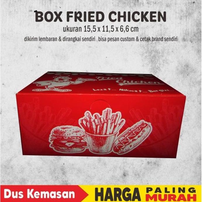 Dus Ayam / Dus Fried chicken / Box Fried Chicken