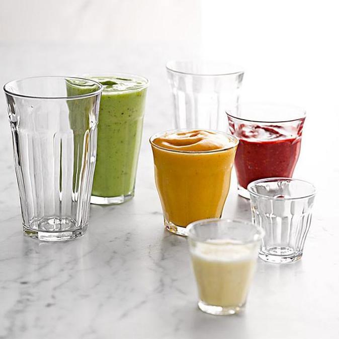 DURALEX Picardie Tumbler  Clear 250ml 6pcs - Gelas Kopi Kaca