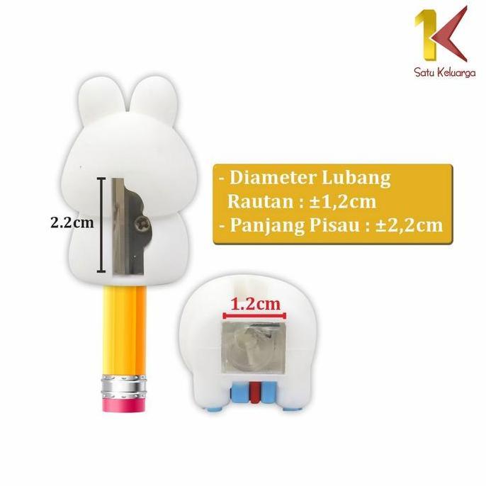 NILKAN [COD] SK A81 Rautan Pensil Boneka Karakter 3D Alat Tulis Sekolah