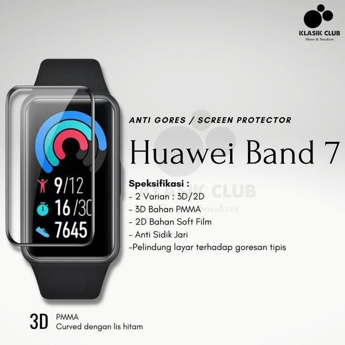 Thebest- Anti Gores Huawei Band 7 3D Curved Screen Protector Huawei Band 7