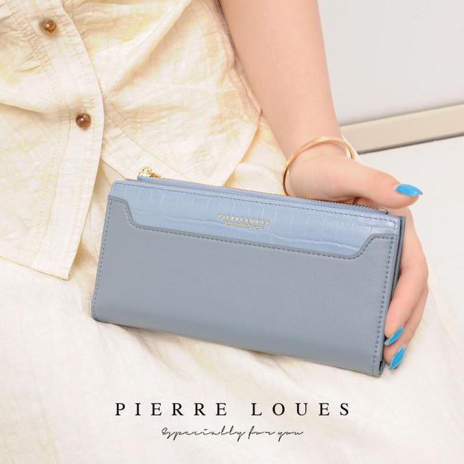 Dompet Panjang Wanita Kulit PU PIERRE LOUES Nerissa Wallet
